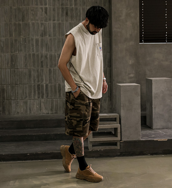 (XL-6XL)<BR>치르파노 pigment Sleeveless shirts