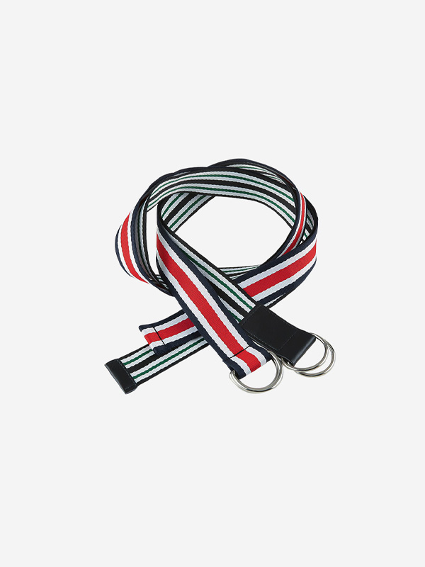 (Wearable up to 58 inches)<BR>컬러배색 cotton belt