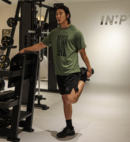 (L-6XL)<br>하일러스 Modal 헬스반팔티 T040