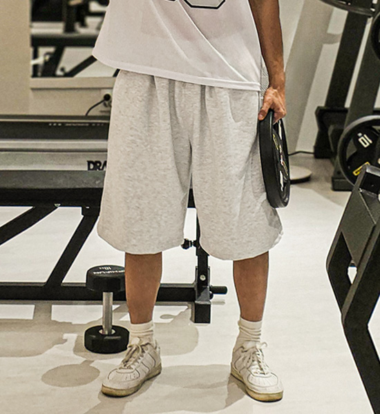 (XL-6XL)<br>치그리노 8부 Banding Shorts