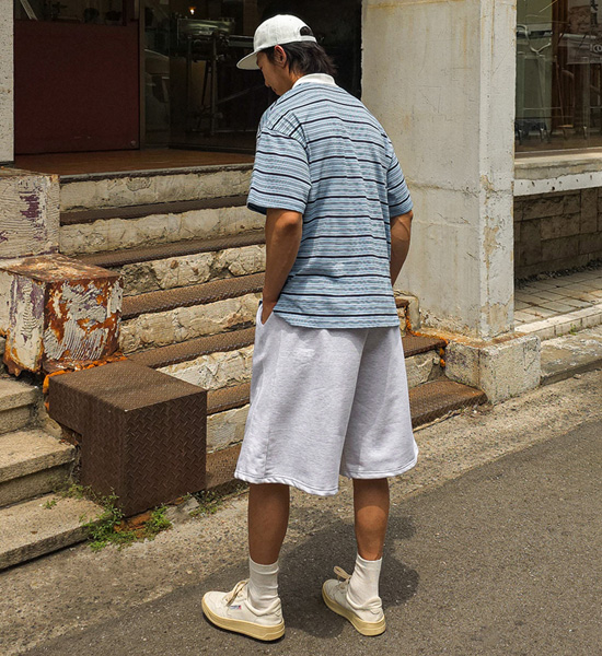 (XL-6XL)<br>치그리노 8부 Banding Shorts