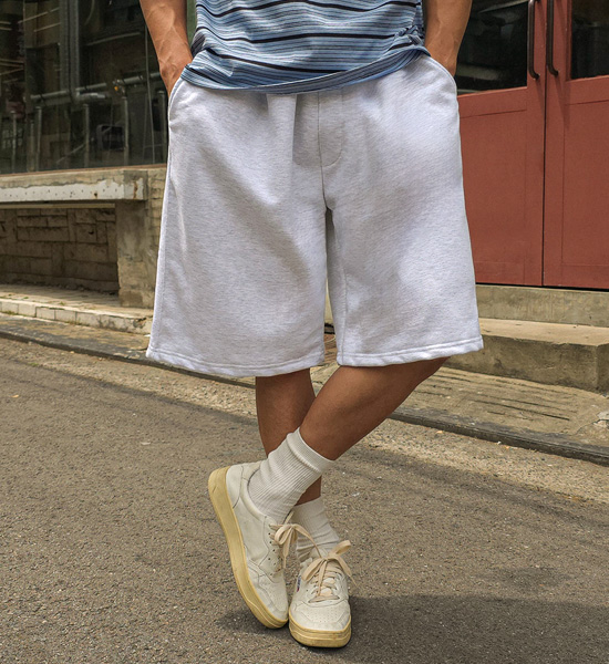 (XL-6XL)<br>치그리노 8부 Banding Shorts