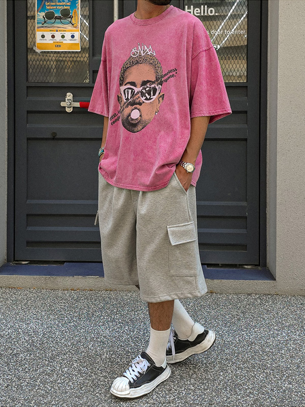 (XL-5XL)<br>포르카모 cargo banding shorts