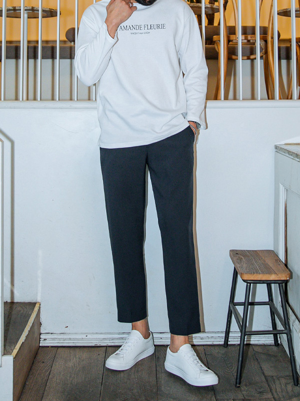 (L-6XL)<BR>바프 히든옆밴딩 Slacks