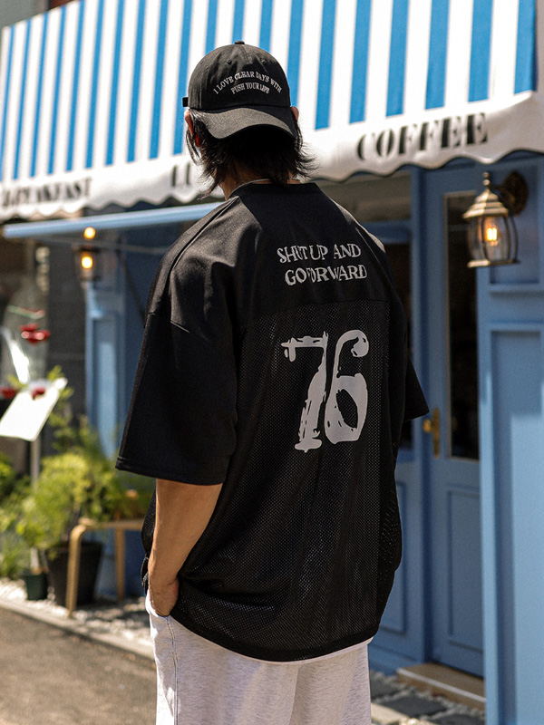 (XL-6XL)<BR>마다인 short-sleeved rugby shirt T041 <br><font color="#072c81"><B>[ W.DNA ]</B></font>