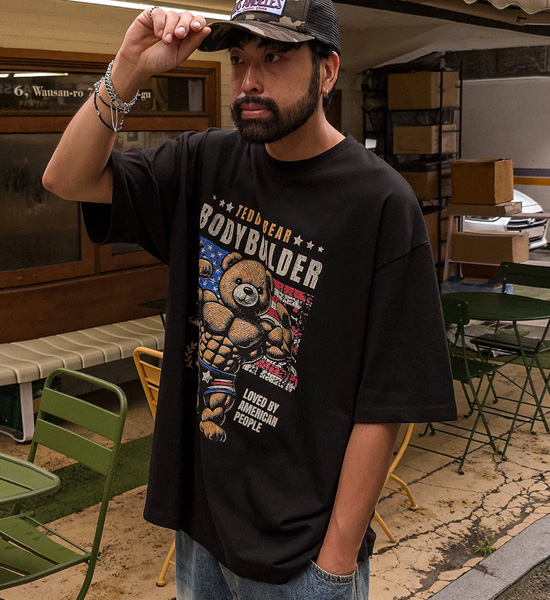 (XL-6XL)<BR>비야즈마 Short T shirts