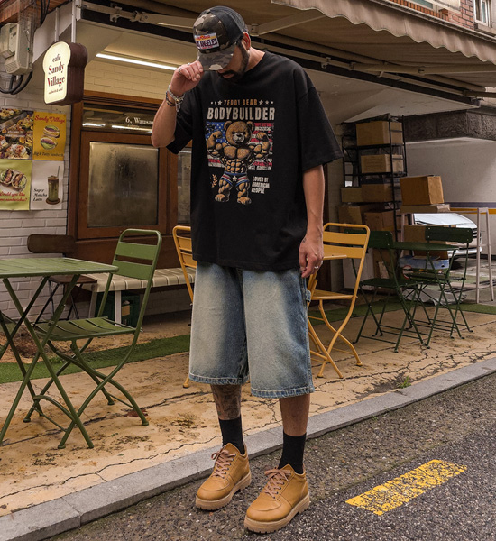 (XL-6XL)<BR>비야즈마 Short T shirts