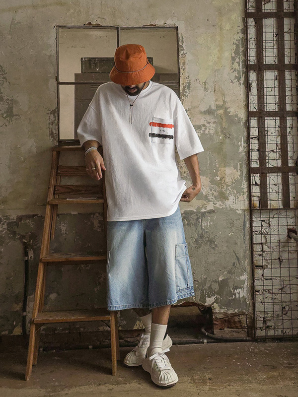 (XL-6XL)<BR>이르핀 Short T shirts T346