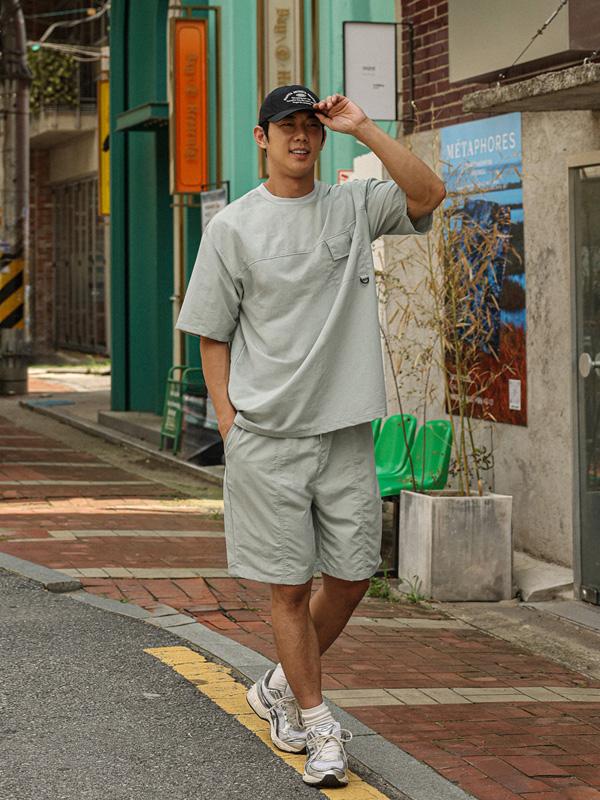 (L-4XL)<br>사우라슈 Short T shirts