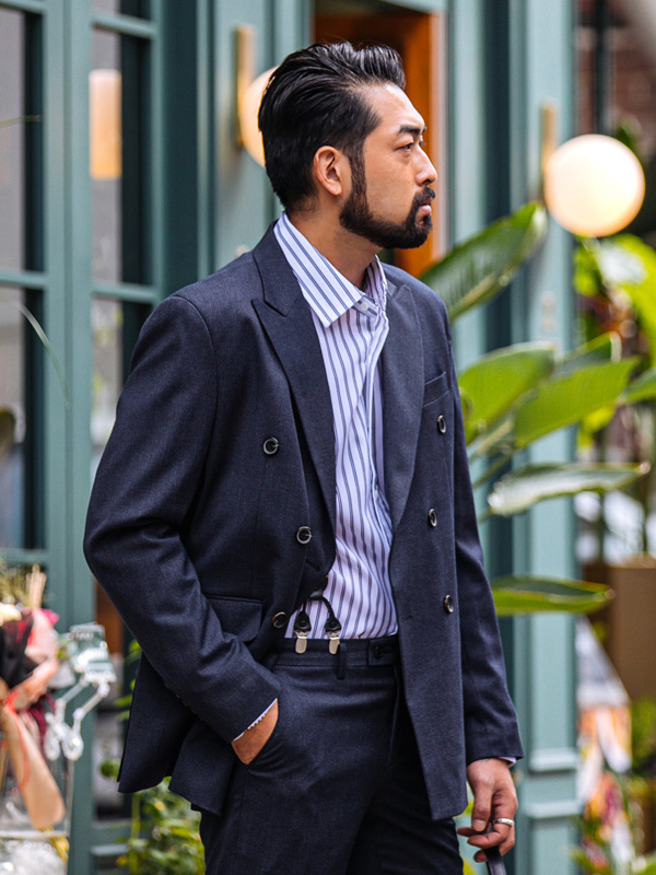 (M~5XL)<BR>퍼스트맨 Jacket+레이건 Slacks