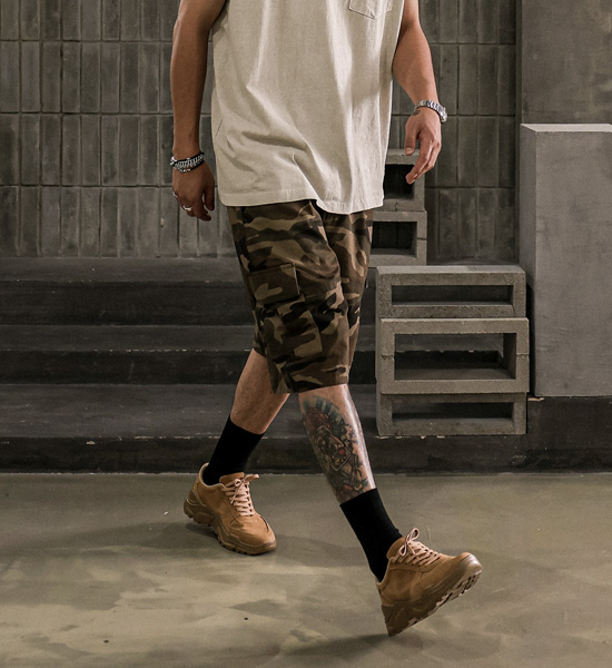 (XL-6XL)<br>팰리니 Cargo Banding Shorts