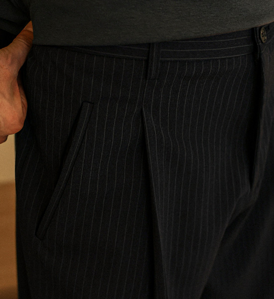 미하엘 Semi-wide fit Banding Slacks
