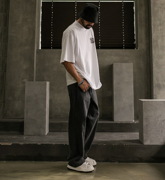 (L-6XL)<br>크리코바 워싱데님팬츠(standard fit/wide fit)