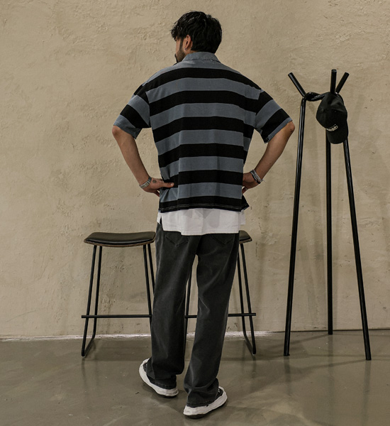 (L-6XL)<br>크리코바 워싱데님팬츠(standard fit/wide fit)