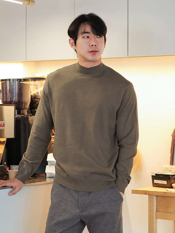 (2XL-5XL)<br>마르키 half-turtleneck knit