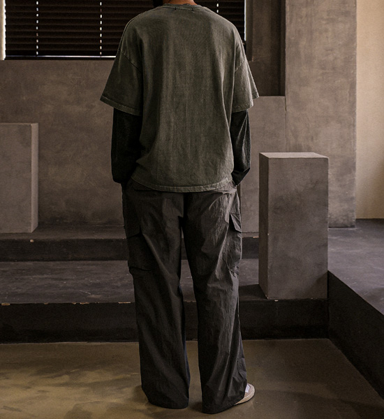 (XL-6XL)<br>마르티니 Semi-wide fit cargo-banding pants 3118