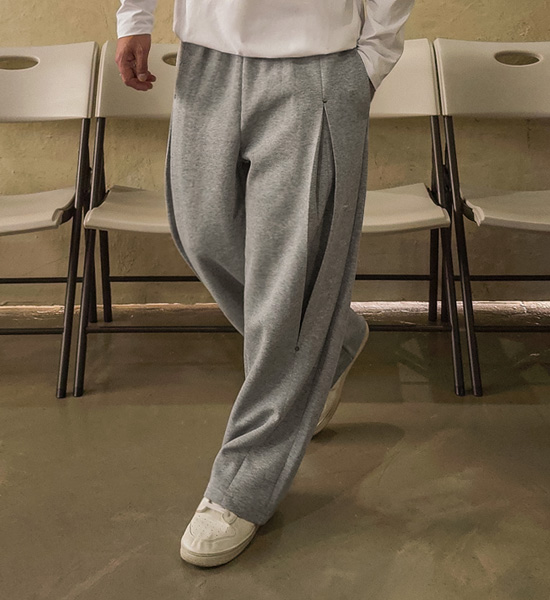 (XL-6XL)<br>투르가우 Semi-wide fit banding pants 3132