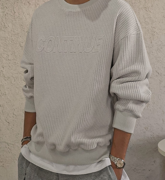 (XL-6XL)<br>슈타파 니트맨투맨 3222