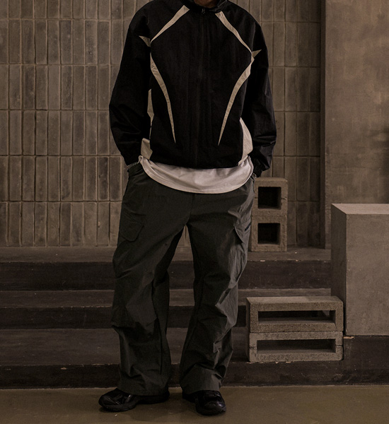 (M-6XL)<BR>아토비 color combination Windbreak 2876