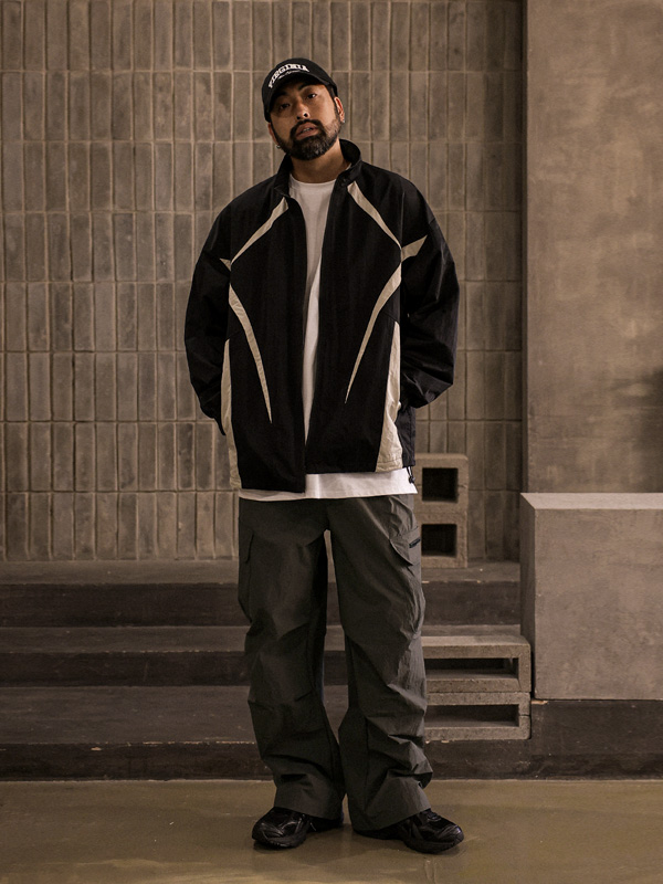 (M-6XL)<BR>아토비 color combination Windbreak 2876