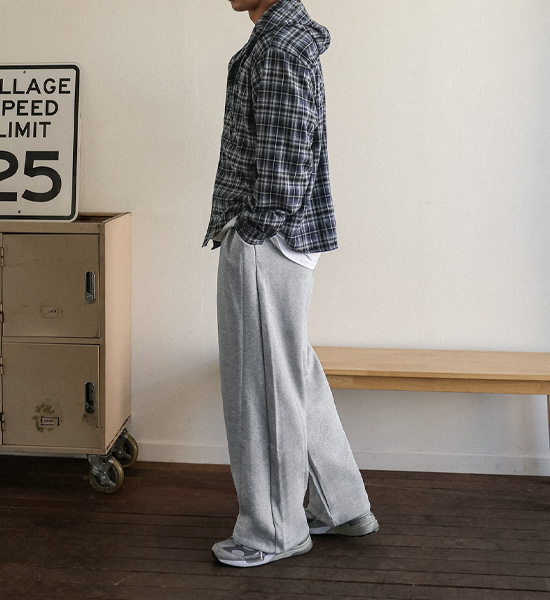 (XL-6XL)<br>클로린다 Semi-wide fit banding pants 3101