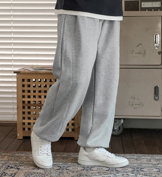 (XL-6XL)<br>클로린다 Semi-wide fit banding pants 3101