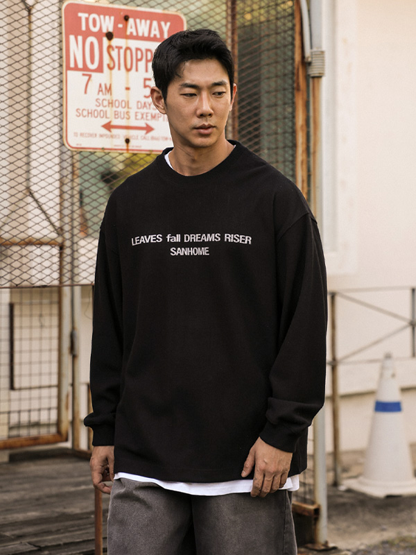 (XL-6XL)<br>칼차키 니트지 a long-sleeved t-shirt 3525