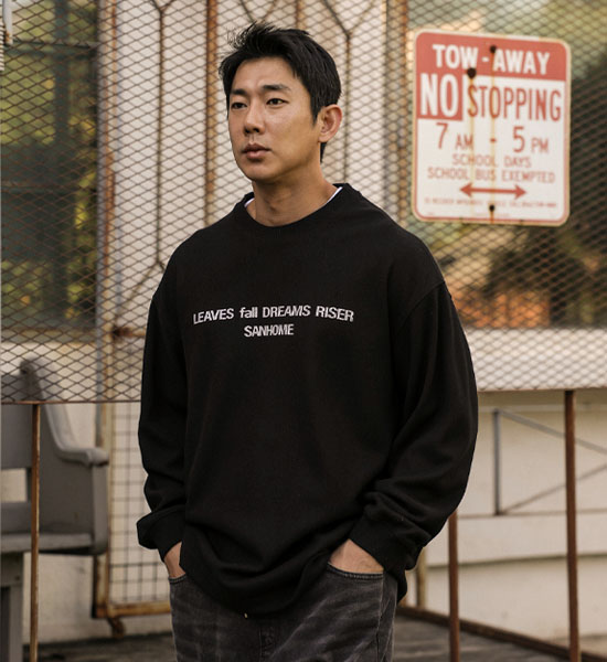 (XL-6XL)<br>칼차키 니트지 a long-sleeved t-shirt 3525