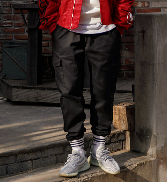 (L-4XL)<BR>넛찌 Banding jogger pants <br><font color="#098a09"><B>Select length (Basic,Long+10cm)</B></font>