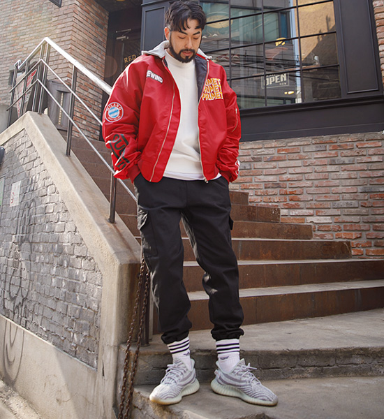 (L-4XL)<BR>넛찌 Banding jogger pants <br><font color="#098a09"><B>Select length (Basic,Long+10cm)</B></font>