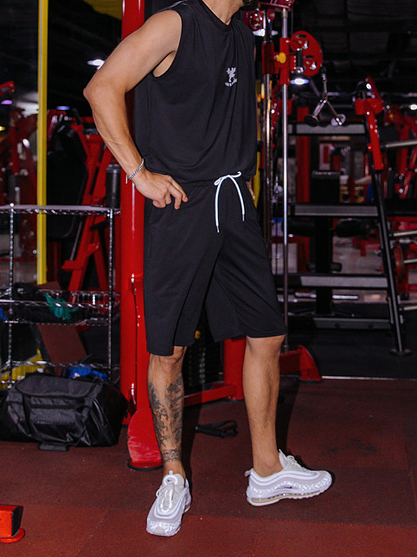 (L-6XL)<BR>리비에라 아이스 Sleeveless shirts+Primer 아이스 Training Shorts<br><font color="#072c81"><B>[ W.DNA ]</B></font>