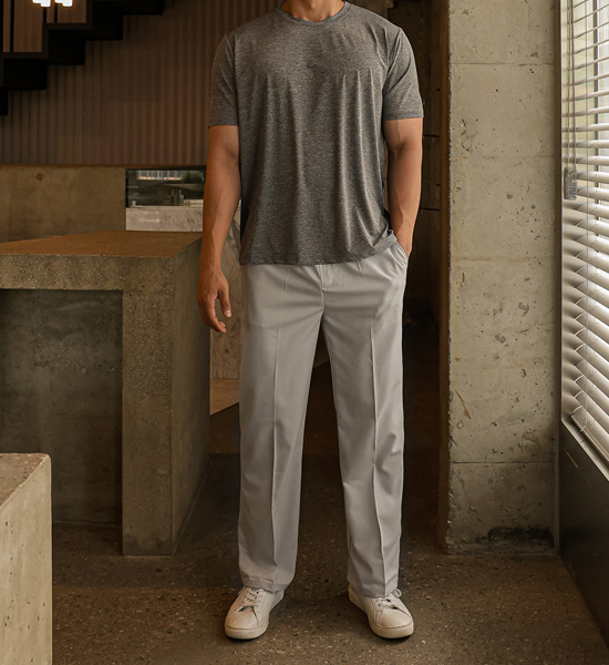 (M-6XL)<br>Cool 촉감 Functional Short T shirts<br><font color="#224f20"><B>*Select length (Basic,Long+6cm)</B></font>