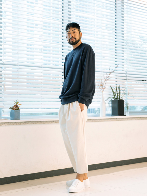 (L~5XL)<br>덤블오버 man-to-man T