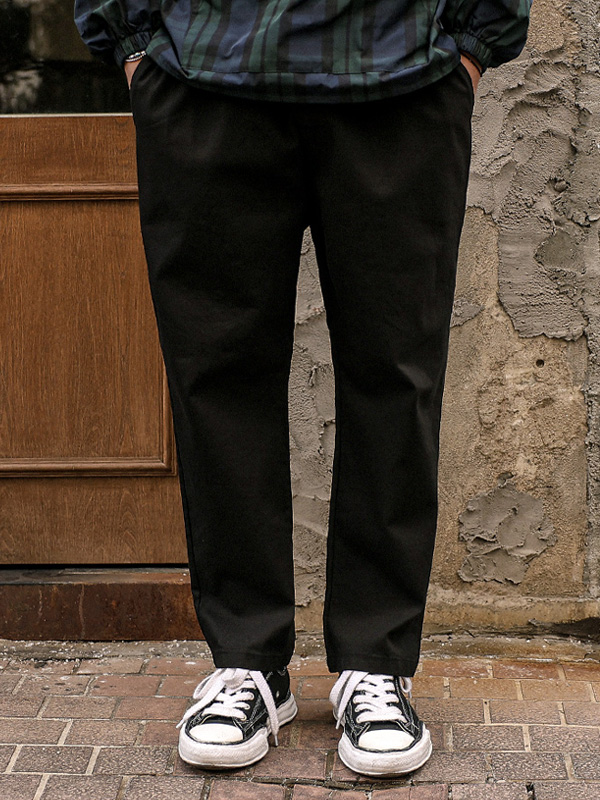 (M~5XL)<BR>레밍턴 banding pants501<br><font color="#098a09"><B>Select length (Basic,Long+10cm)</B></font>
