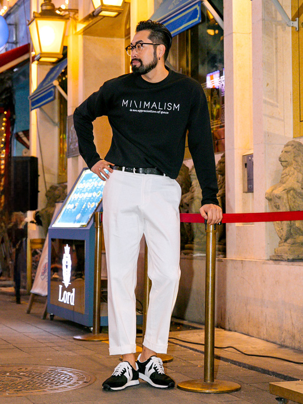 (M-6XL)<BR>나일스 Back banding 코튼팬츠 <br><font color="#098a09"><B>Select length (Basic,Long+10cm)</B></font>