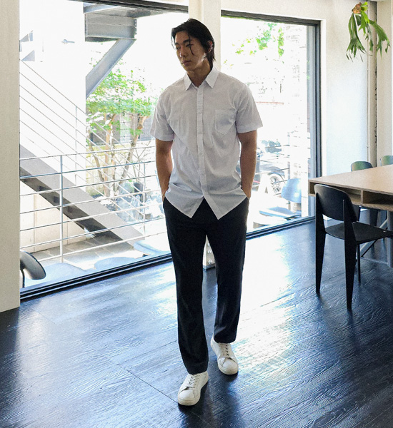 (M-5XL)<br>오덤 short-sleeved shirt