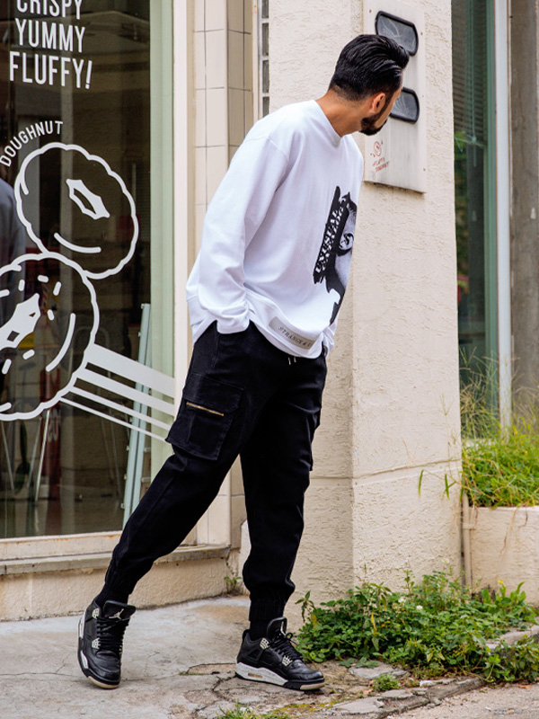 (S-5XL)<BR>벨지스 jogger banding pants