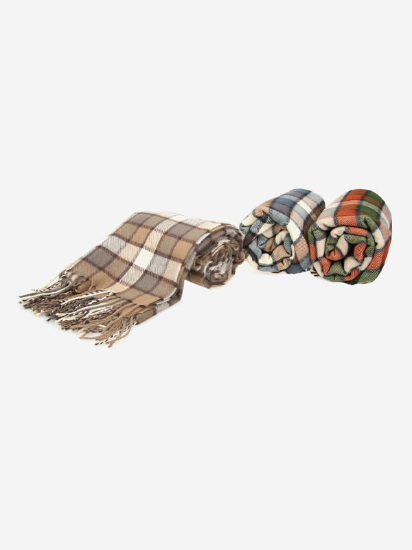 격자체크 muffler