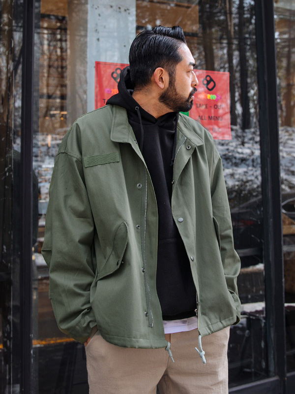 (XL~6XL)<BR>틴더 short field jacket