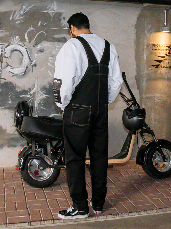 (L-5XL)<BR>보위 Dungarees