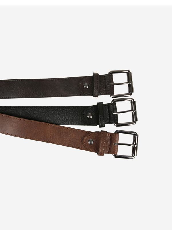 (Wearable up to 48 inches)<BR>흑유광 square belt