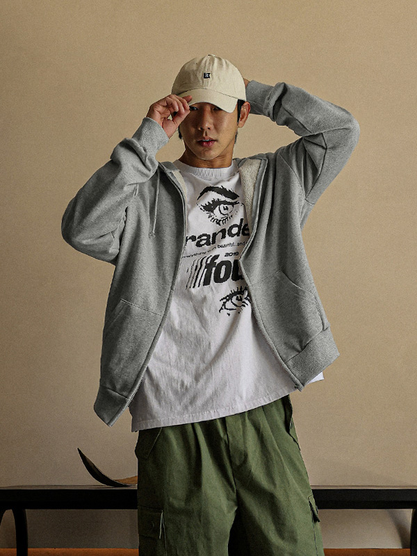 (XL-6XL)<BR>라우더 Zip up