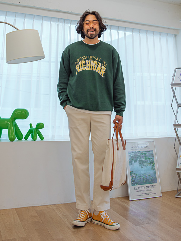 (XL~5XL)<br>운드라 man-to-man T