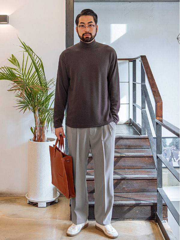(2XL-5XL)<br>산타리타  half-turtleneck knit