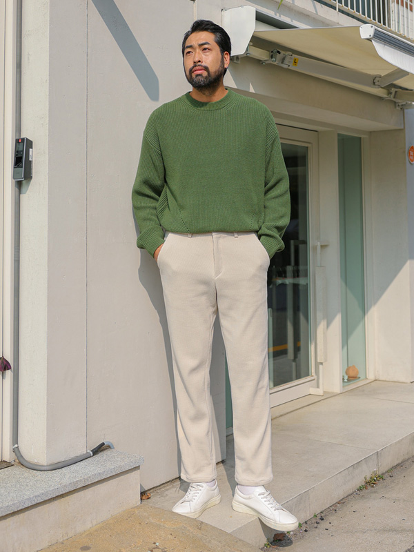 (XL-6XL)<br>블러프 Round knitwear