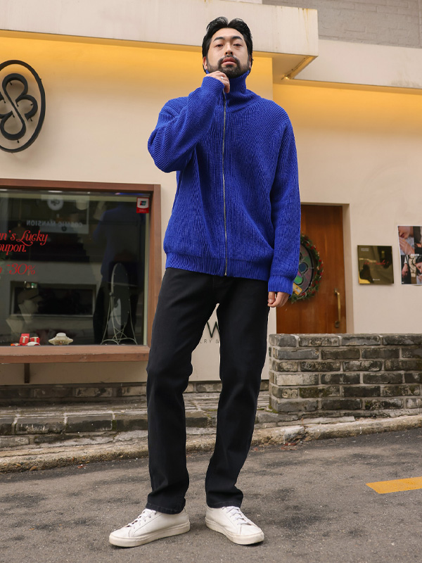 (L-5XL)<BR>라그도르 Cardigan