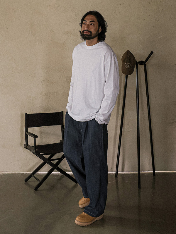(L-5XL)<BR>오앤디 layered a long-sleeved t-shirt T007<BR><font color="#224f20"><b>*Select length (Basic,+4CM,+8CM)</b></font>