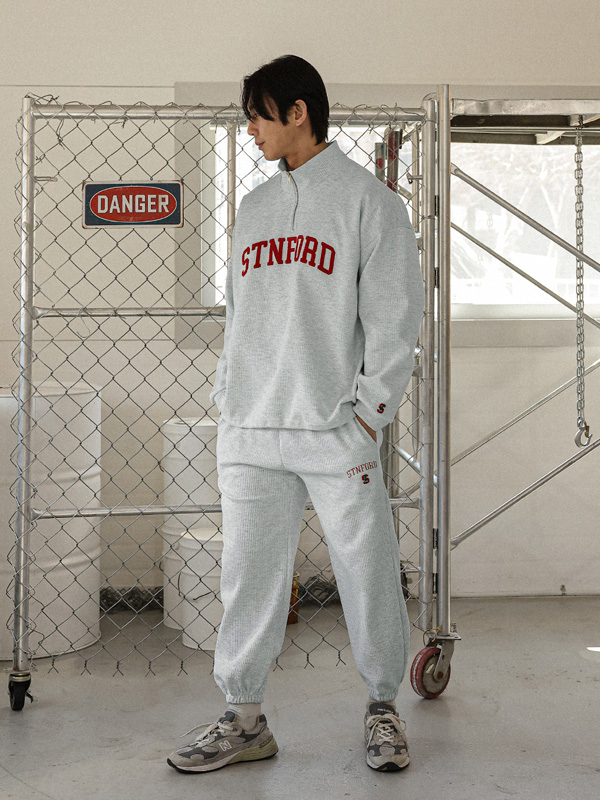 (XL-6XL)<BR>카라디아 와플아노락+아치포드 와플밴딩조거팬츠 <br><font color="#098a09"><B>Select length 하(Basic,Long+8cm)</B></font>