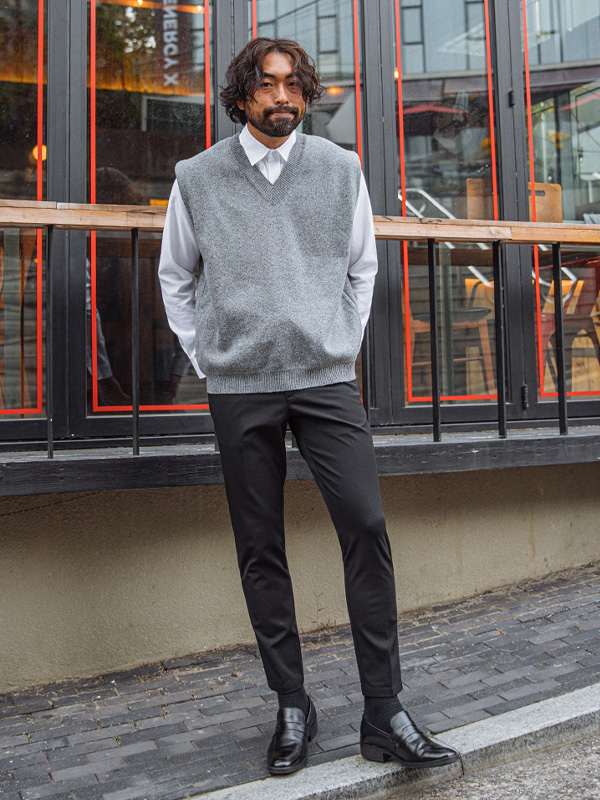 (M~6XL)<BR>로카시아 Sidebanding Slacks