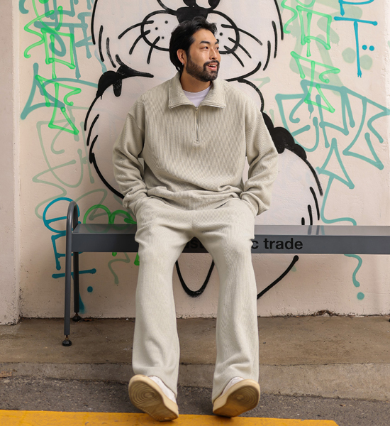 (XL-6XL)<BR>만우티 니트지 Training set(man-to-man T/half zip-up+Training Pants) <br><font color="#cc4533"><B>Select length  상(Basic,Long+6m)</B></font> <br><font color="#cc4533"><B>Select length  하(Basic,Long+10cm)</B></font>